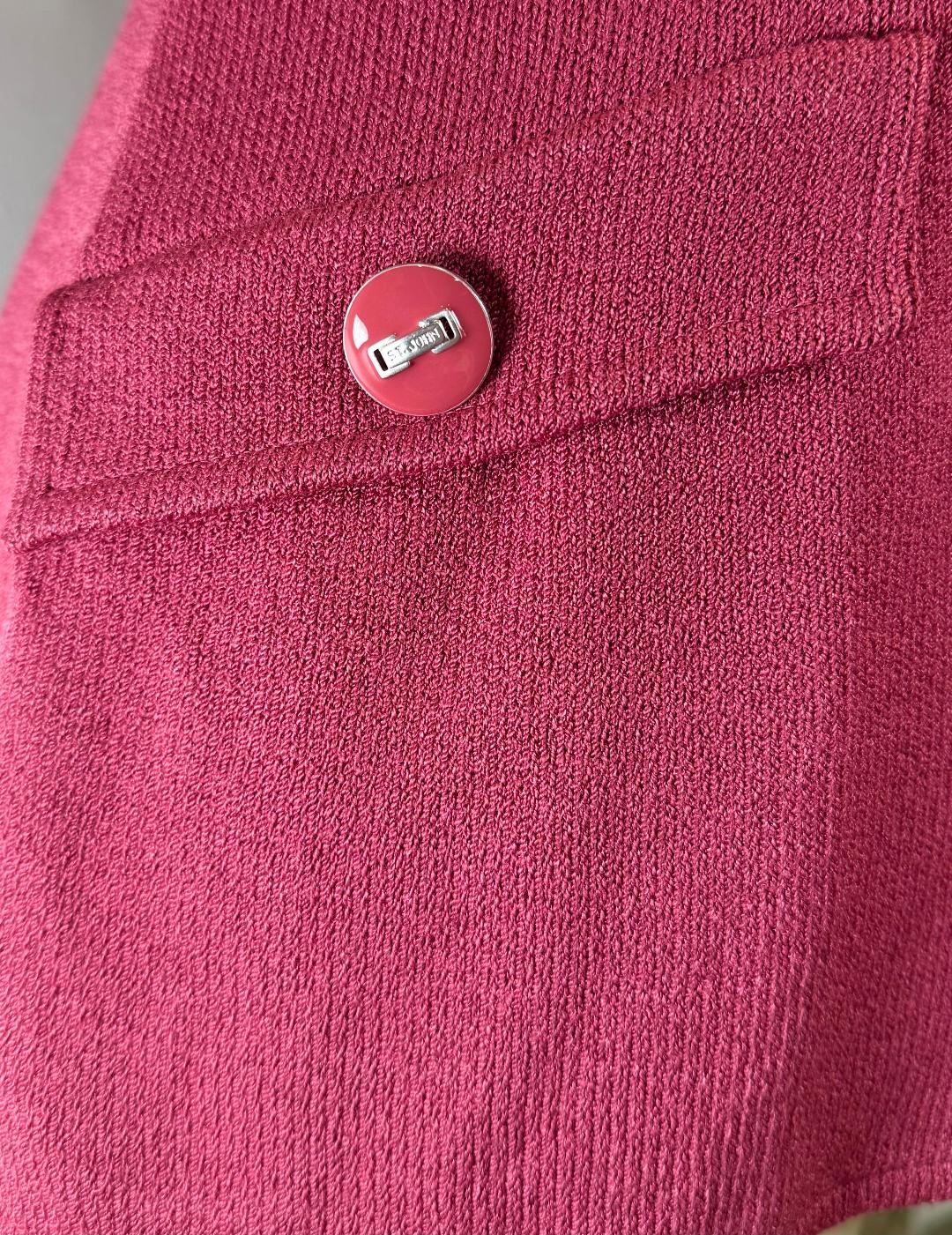 St. John Antique Rose Santana Knit Jacket – Size 16