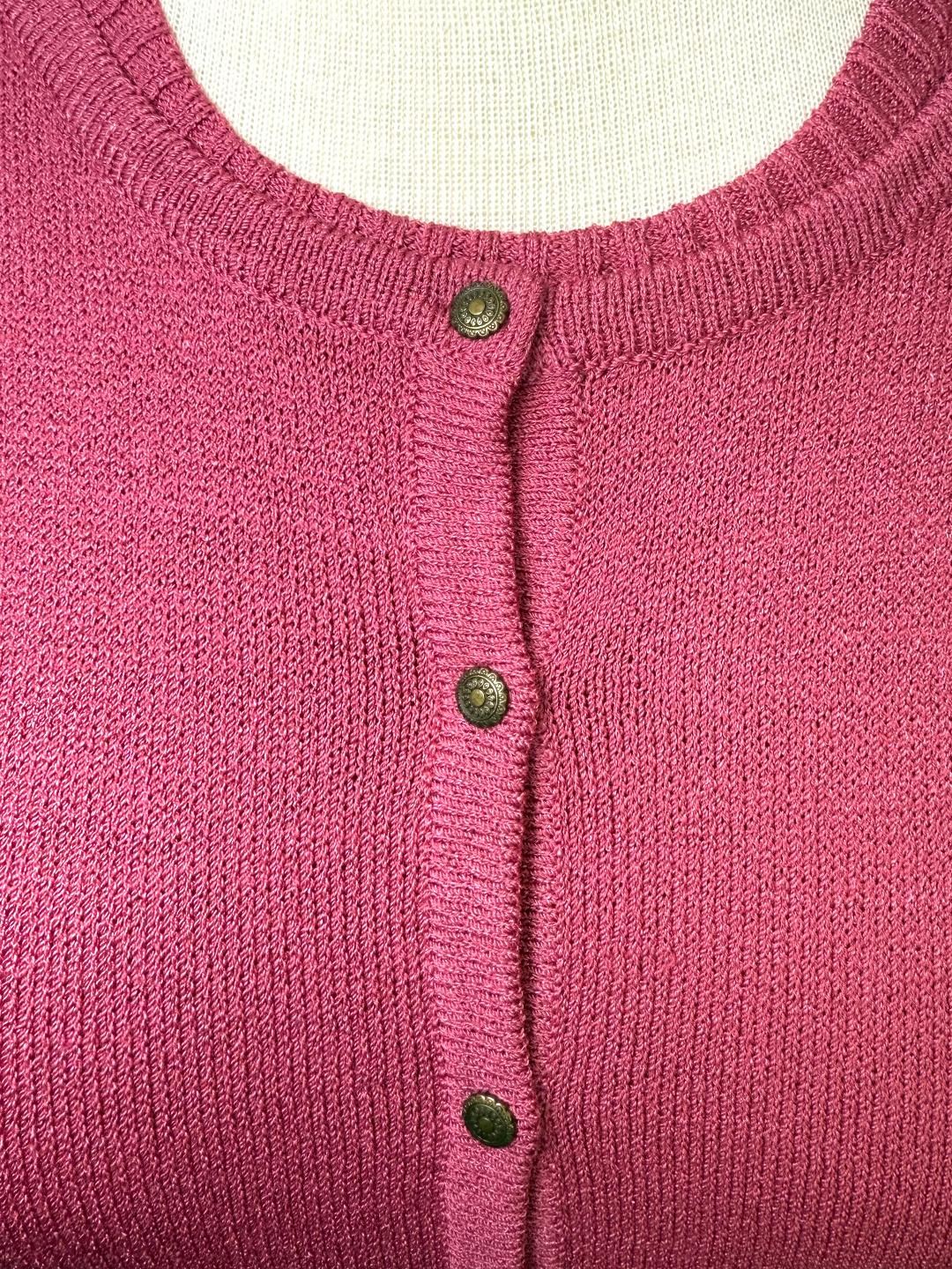 St. John Sport 2-Piece Set in Antique Pink Santana Knit - Size L/10/12